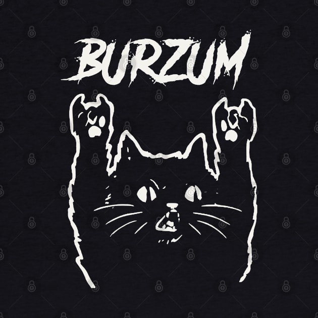 burzum metal cat by bubur ayam